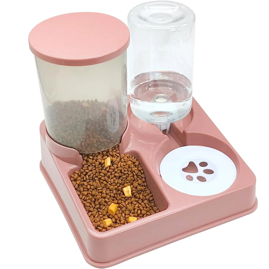 41900557893764Automatic Cat Feeder & Water Dispenser Set